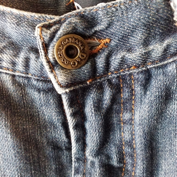 D&G Ittierre Spa Flare distressed boot cut flare leg mid rise Jeans 27 - Picture 2 of 16